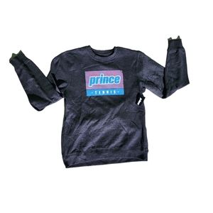 NWT PRINCE Tennis Sweatshirt Sz. Large Mens Womens Unisex
